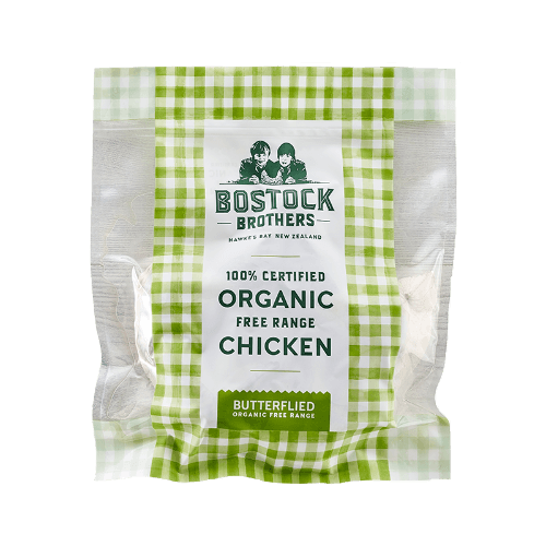 Bostock Brothers Organic Butterflied Chicken