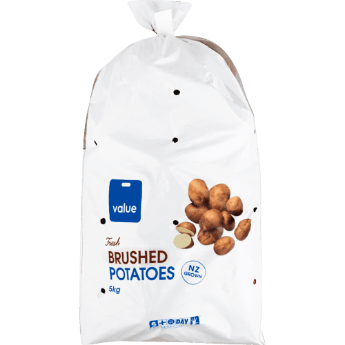 Value Brushed Potatoes