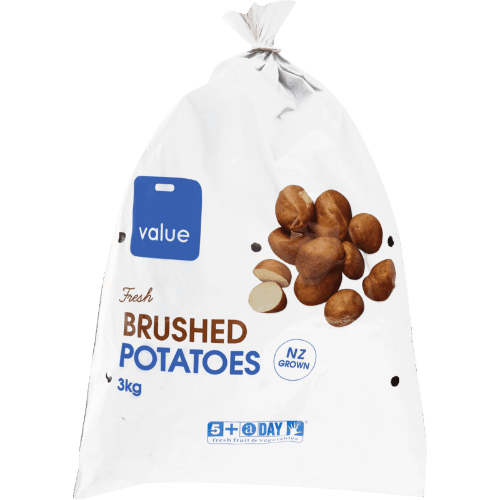 Value Brushed Potatoes