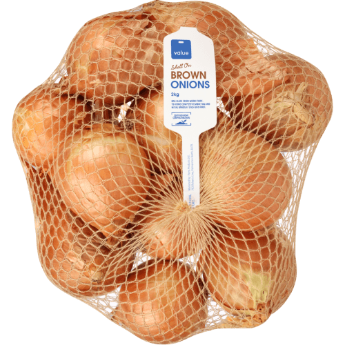 Value Brown Onions 2 kg