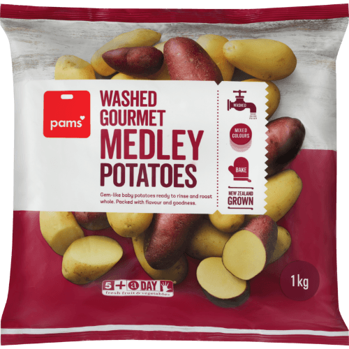 Pams Washed Gourmet Medley Potatoes