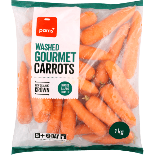 Pams Washed Gourmet Carrots