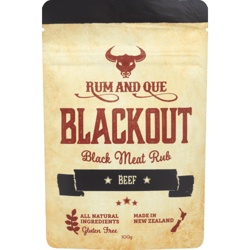 Rum and Que Black Out Black Meat Rub
