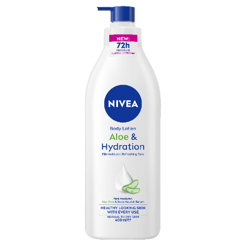Nivea Aloe & Hydration 72Hr Moisture Body Lotion