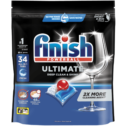 Finish Dishwasher Tablets Ultimate All In 1 Fresh 34 pack