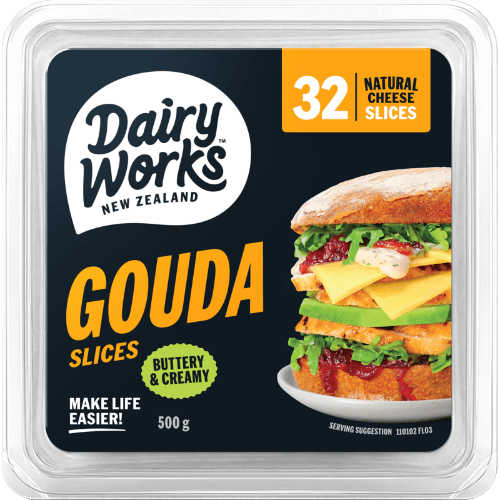 Dairyworks Gouda Natural Slices