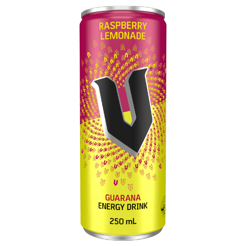 V Raspberry Lemonade Guarana Energy Drink 250 mL