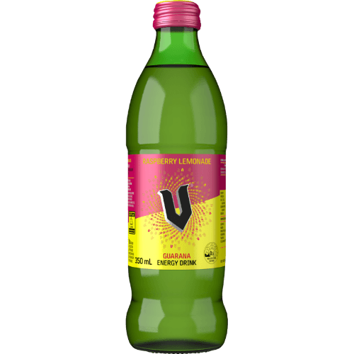 V Raspberry Lemonade Guarana Energy Drink