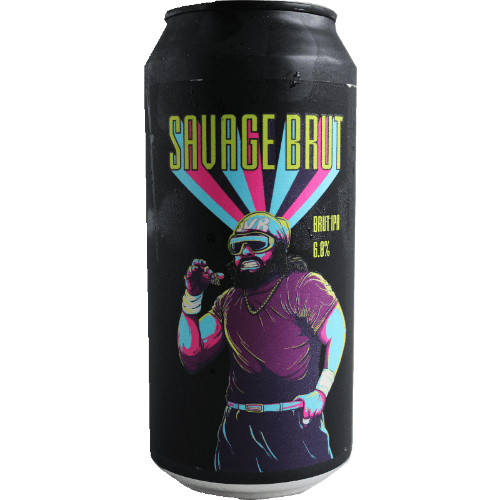 Double Vision Brewing Company Savage Brut IPA 440 mL