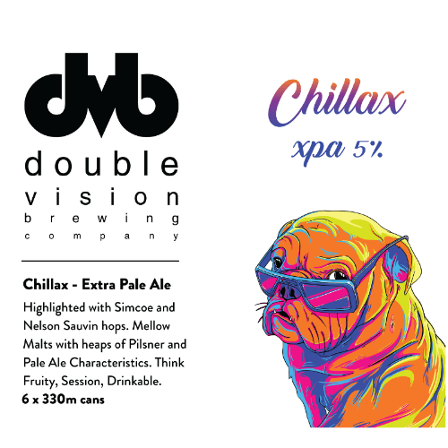 Double Vision Brewing Company Chillax XPA Cans