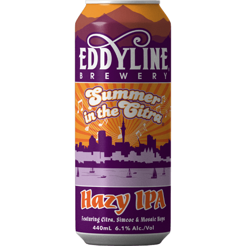 Eddyline Brewery Summer In The Citra Hazy IPA