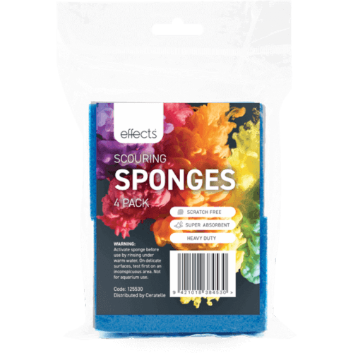 Effects Nonscratch Cellulose Sponges