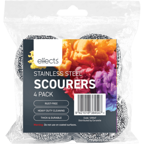 Effects Stainless Steel Scourers