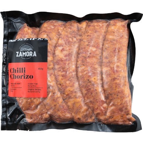 Zamora Homemade Ltd Chilli Sausages