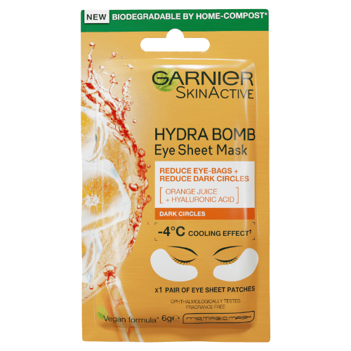Garnier Orange Extract Hydra Bomb Eye Tissue Mask