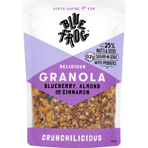 Blue Frog Blueberry Almond And Cinnamon Granola