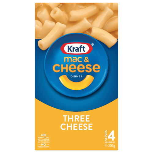 Kraft Three Cheese Mac & Cheese Dinner