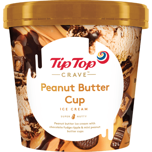 Tip Top Crave Peanut Butter Cup Ice Cream