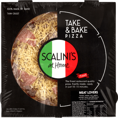 Scalini's At Home Pizza Meatlovers 500 g