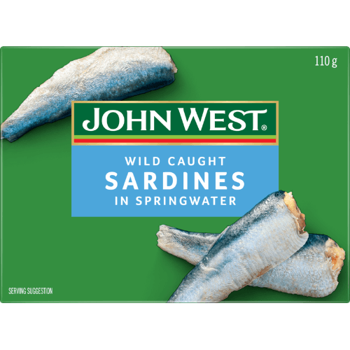 John West Wild Caught Sardines In Springwater