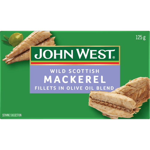 John West Wild Scottish Mackerel Fillets In Olive Oil Blend