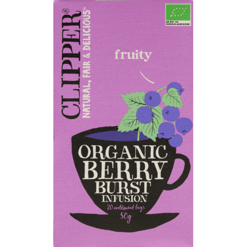 Clipper Organic Berry Burst Infusion Tea Bags 20 pack
