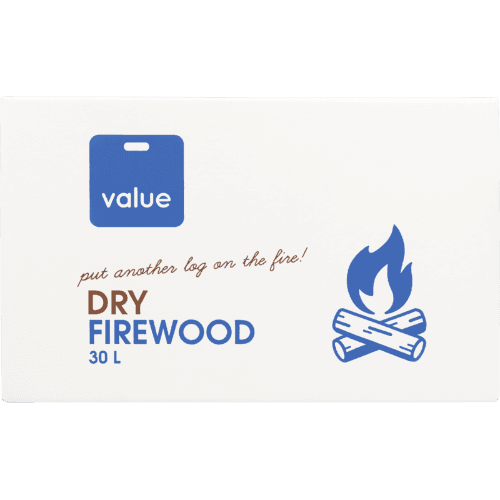 Value Dry Firewood 30L