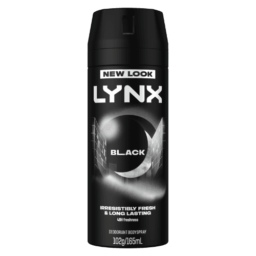 Lynx Black 48hr Deodorant Antiperspirant Body Spray