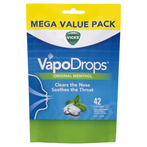 Vicks VapoDrops Original Menthol Lozenges