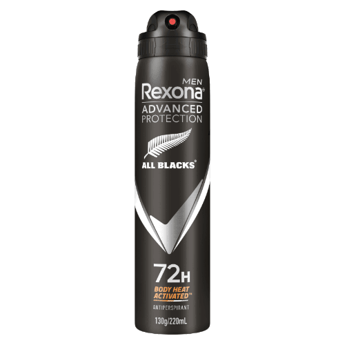 Rexona Men Advanced Protection All Blacks 72Hr Antiperspirant Deodorant
