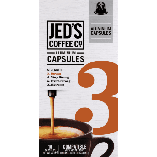 Jed's Coffee Co. 3 Strong Coffee Capsules