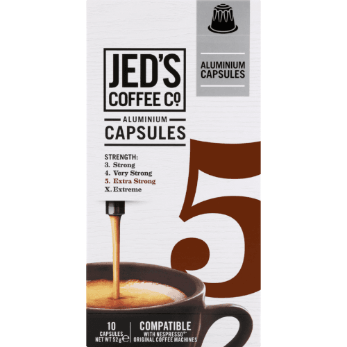 Jed's Coffee Co. 5 Extra Strong Coffee Capsules