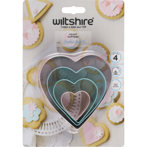 Wiltshire Heart Cutters Set