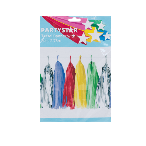 Korbond Tassel Banner With Foils