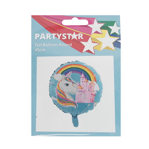 Korbond Partystar Round Foil Balloon 45cm
