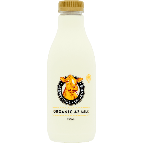 Jersey Girl Organics A2 Full Cream Jersey Cow Milk