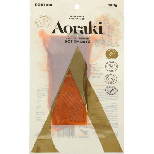 Aoraki Smokehouse Original Artisan Hot Smoked Salmon Portion