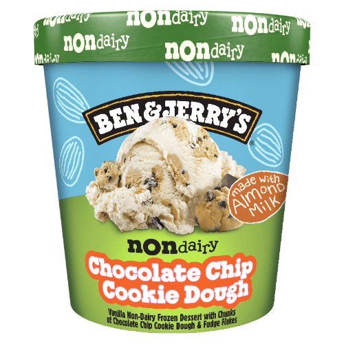 Ben & Jerry's Dairy Free Chocolate Chip Cookie Dough Frozen Dessert 458 mL