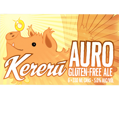 Kereru Auro Gluten-Free Ale Cans