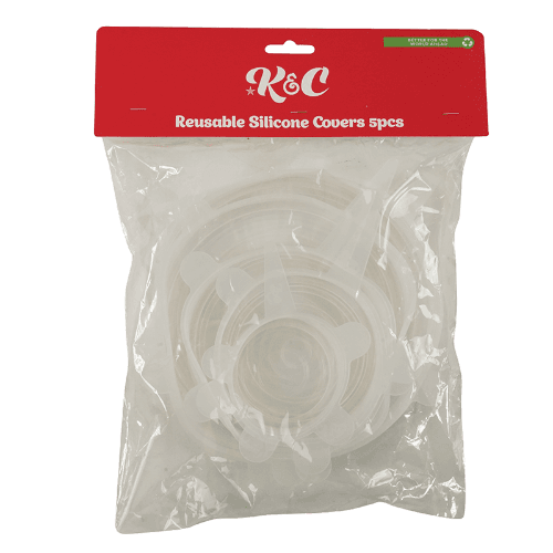 Korbond Reusable Silicone Covers 5 pack