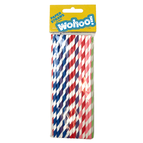 Korbond Clipstrip Paper Drinking Straws