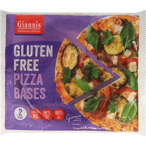 Giannis Gluten Free White Pizza Bases