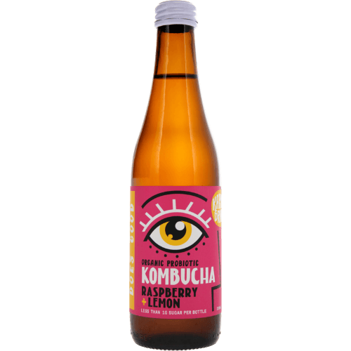 Karma Drinks Raspberry + Lemon Organic Probiotic Kombucha 330 mL