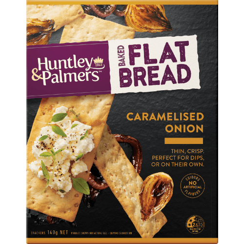 Huntley & Palmers Caramelised Onion Baked Flat Bread