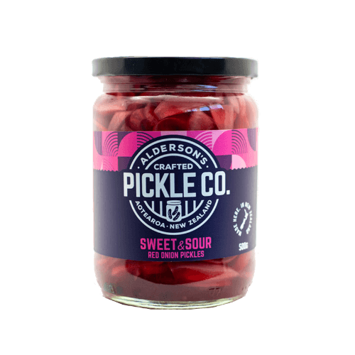 Alderson's Sweet & Sour Red Onion Pickles