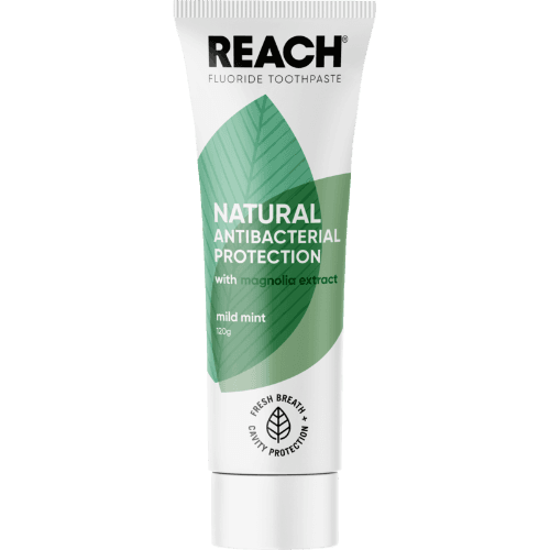 Reach Natural Antibacterial Protection Mild Mint Toothpaste 120 g