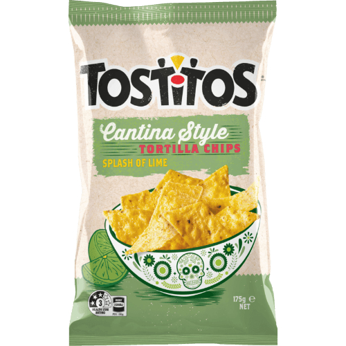 Tostitos Splash Of Lime Cantina Style Tortilla Chips