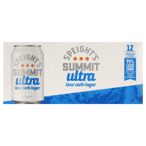 Speight's Summit Ultra Low Carb Lager Cans