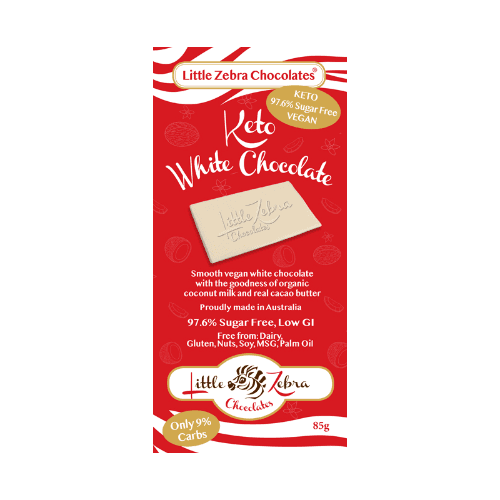 Little Zebra Keto White Chocolate