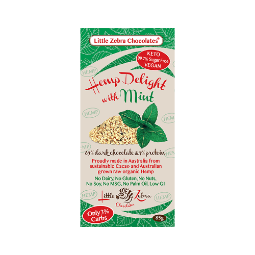 Little Zebra Hemp Delight With Mint Chocolates